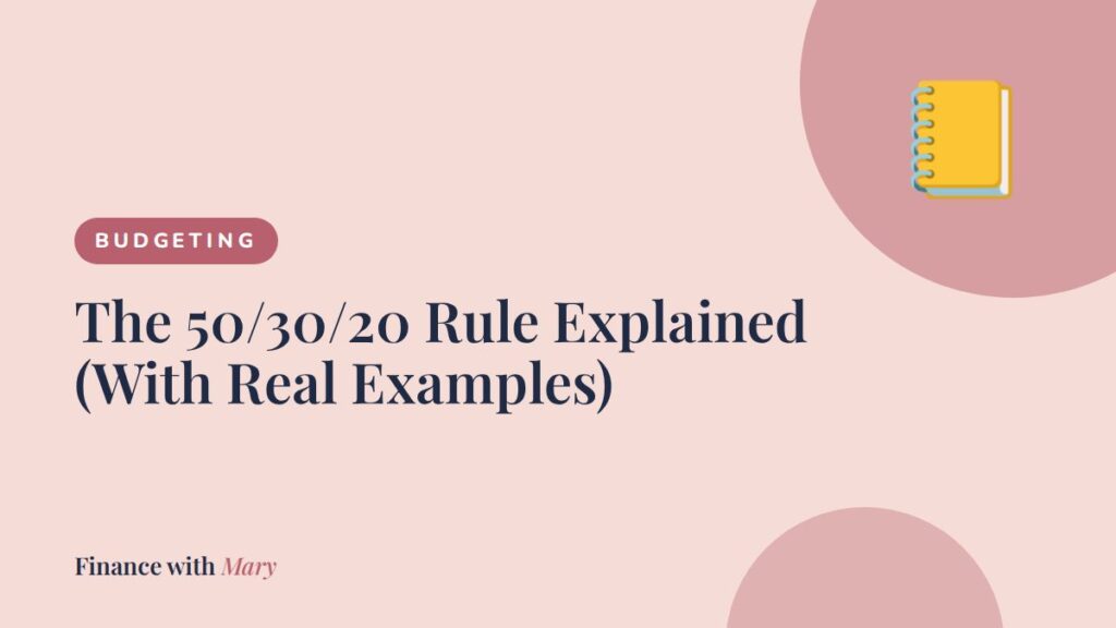 The 50/30/20 Rule Explained (With Real Examples) The 50/30/20 Rule Explained (With Real Examples)